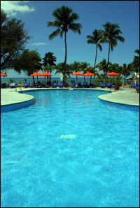 Hotellet på Guadeloupe