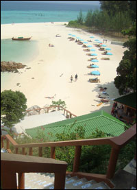 Sunrise Beach på Koh Lipe i Thailand