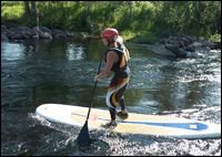 Aurora Stand up paddling