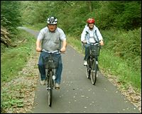 Cykla på banvallar i Sverige