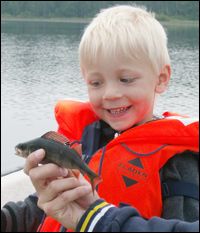 Kajak med barn