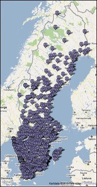 Campingplatser I Sverige Karta | Karta 2020