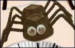 Halloween spindel